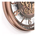 Ver mais imagens de Relógio de Parede 3d Industrial Cobre Bronze Robusto 53cm
