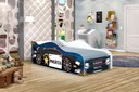 Ver imagem 4 de Cama Carro Infantil Quarto Divertido Menino Menina - Polícia