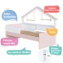 Ver imagem 5 de Cama Infantil Casinha sem Colchão 200,3cm Completa Móveis
