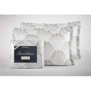 Kit Colcha Montblanc Folhagem Verde Oliva Solteiro 180x230cm