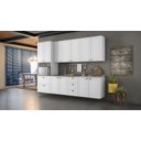 Ver imagem 2 de Cozinha Modulada Americana 09 Branco - Henn