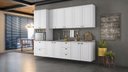Ver imagem 2 de Cozinha Modulada Americana 09 Branco - Henn