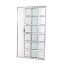 Ver imagem 1 de Porta de alumínio 02 Folhas Móveis Travessa Maxx Branca - 210x150