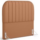 Ver imagem 2 de Cabeceira Cama Box King Estofada Orgânica 195cm Alice W01 Couríssimo Mocca - Lyam Decor