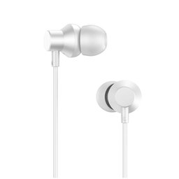 Fone Com Fio In Ear Lenovo Original Microfone 3.5MM Branco - 2