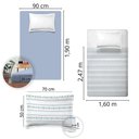 Ver imagem 4 de Jogo de Cama Solteiro 300 Fios Nova América - Taylor (7772)