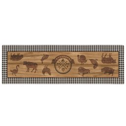 Caminho de Mesa Churrasco Hidrorrepelência 43x142cm - 1