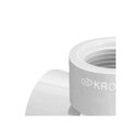 Ver imagem 3 de Conexão Hidráulica Tê Roscável 3-4 300 Água Fria Suporta 7,5KGF-cm² PVC Branco Krona