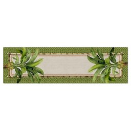 Caminho de Mesa Bananeiras com Hidrorrepelência 43x141cm - 1