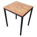 Ver imagem 1 de Mesa de Jantar Modelo Industrial Pequena para 1 ou 2 Pessoas