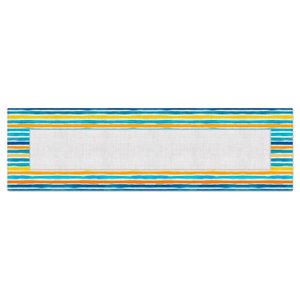 Caminho de Mesa Acqua Mar com Hidrorrepelência 43x141cm