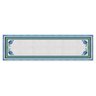 Caminho de Mesa Floral Blue com Hidrorrepelência 43x141cm - 1