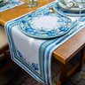 Caminho de Mesa Floral Blue com Hidrorrepelência 43x141cm - 2