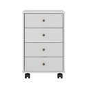Ver imagem 4 de Gaveteiro Office Presence Com Rodizios 29110 Branco Demobile