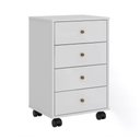 Ver imagem 1 de Gaveteiro Office Presence Com Rodizios 29110 Branco Demobile