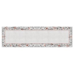 Caminho de Mesa Floral com Hidrorrepelência 43x141cm - 1