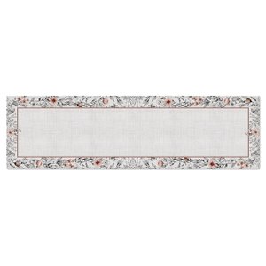 Caminho de Mesa Floral com Hidrorrepelência 43x141cm