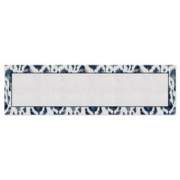 Caminho de Mesa Ikat com Hidrorrepelência 43x141cm - 1