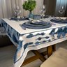 Toalha de Mesa Quadrada Ikat 4 Lugares 140x140cm - 3