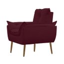 Ver imagem 3 de Kit 02 Poltrona Opala Decorativa Suede