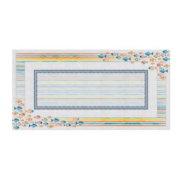 Toalha de Mesa Retangular Acqua Praia 8 Lugares 140x270cm - 4