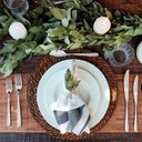 Ver imagem 2 de 12 Pratos Rasos de Jantar Branco Liso Porcelana 28cm Tramont