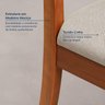 Conjunto Mesa de Jantar Tangará 95cm e 4 Cadeiras Estofadas Tiê CabeCasa MadeiraOriginals - 6