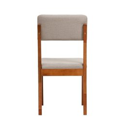Conjunto Mesa de Jantar Tangará 130cm e 4 Cadeiras Estofadas Tiê CabeCasa MadeiraMadeira - 11
