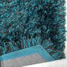 Tapete Shaggy Sofi 90x140 Turquesa Mix - 3