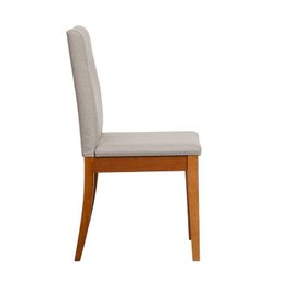 Conjunto Mesa de Jantar Tangará 95cm e 4 Cadeiras Estofadas Tiê Maxx CabeCasa MadeiraMadeira - 10