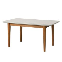 Conjunto Mesa de Jantar Tangará 130cm e 4 Cadeiras Estofadas Tiê Maxx Cabecasa Madeiramadeira - 14