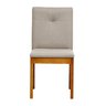 Conjunto Mesa de Jantar Tangará 130cm e 4 Cadeiras Estofadas Tiê Maxx CabeCasa MadeiraMadeira - 12