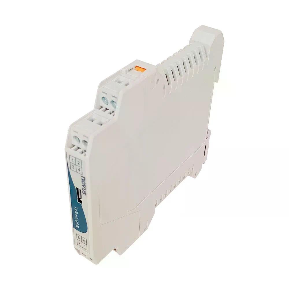 Transmissor de Sinais Temperatura Txrail-usb 4-20ma/0-10vcc - 3