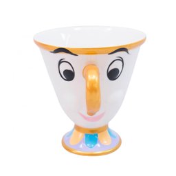 Xícara 200ml Formato Chip Bela E A Fera - Disney - 1