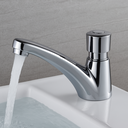Ver imagem 3 de Torneira Fria para Lavatório Dck Bica Baixa Aço Inox Dc-Tf-6753A