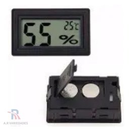 Higrômetro Medidor Temperatura e Umidade Chocadeira Estufa - 2