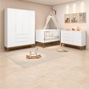 Ver imagem 2 de Jogo de Quarto Classic Elfe Sapateira Branco Fosco - Moveisaqui