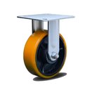 Ver imagem 1 de Rodizio Industrial Carga Pesada 6x2 Pol. Fixo Ferro C/700 Kg