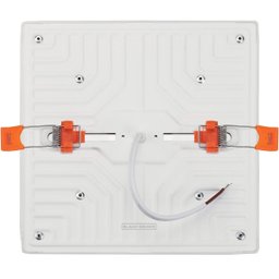 Painel Led 2x1 17w Borda Infinita Quadrado 3000k 100-240v Black+decker - 2