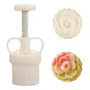 Ver imagem 1 de Kit Carimbo de Biscoito Ejetor com 6 Estampas Flores