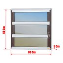 Ver imagem 4 de Basculante Alumínio 60 x 80 Elite V.Refl.Mix Corten Brimak