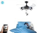 Ver mais imagens de Ventilador de Teto Retrátil com Som e Bluetooth