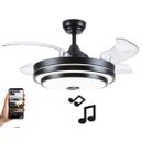 Ver imagem 1 de Ventilador de Teto Retrátil com Som e Bluetooth