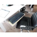 Ver imagem 3 de Suporte De Teclado Retrátil Computador Universal Em Mdf 15mm