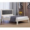 Cama Casal Alaska Off White/cinza - Carmolar - 1