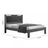 Cama Casal Alaska Off White/cinza - Carmolar - 3
