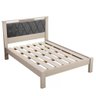 Cama Casal Alaska Off White/cinza - Carmolar - 2