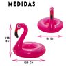 Boia de Flamingo Pink Gigante 120cm para Piscinas - 4