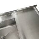 Ver imagem 5 de Pia Aço Inox Industrial 180x70x90 Cm Cuba Grande Cubão Centralizada Nortinox