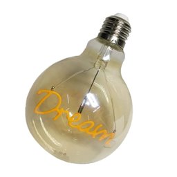 Lampada Vintage Led Dream 4W Branco Quente Casa Comercio Decoraçao Enfeite AB MIDIA - 3
